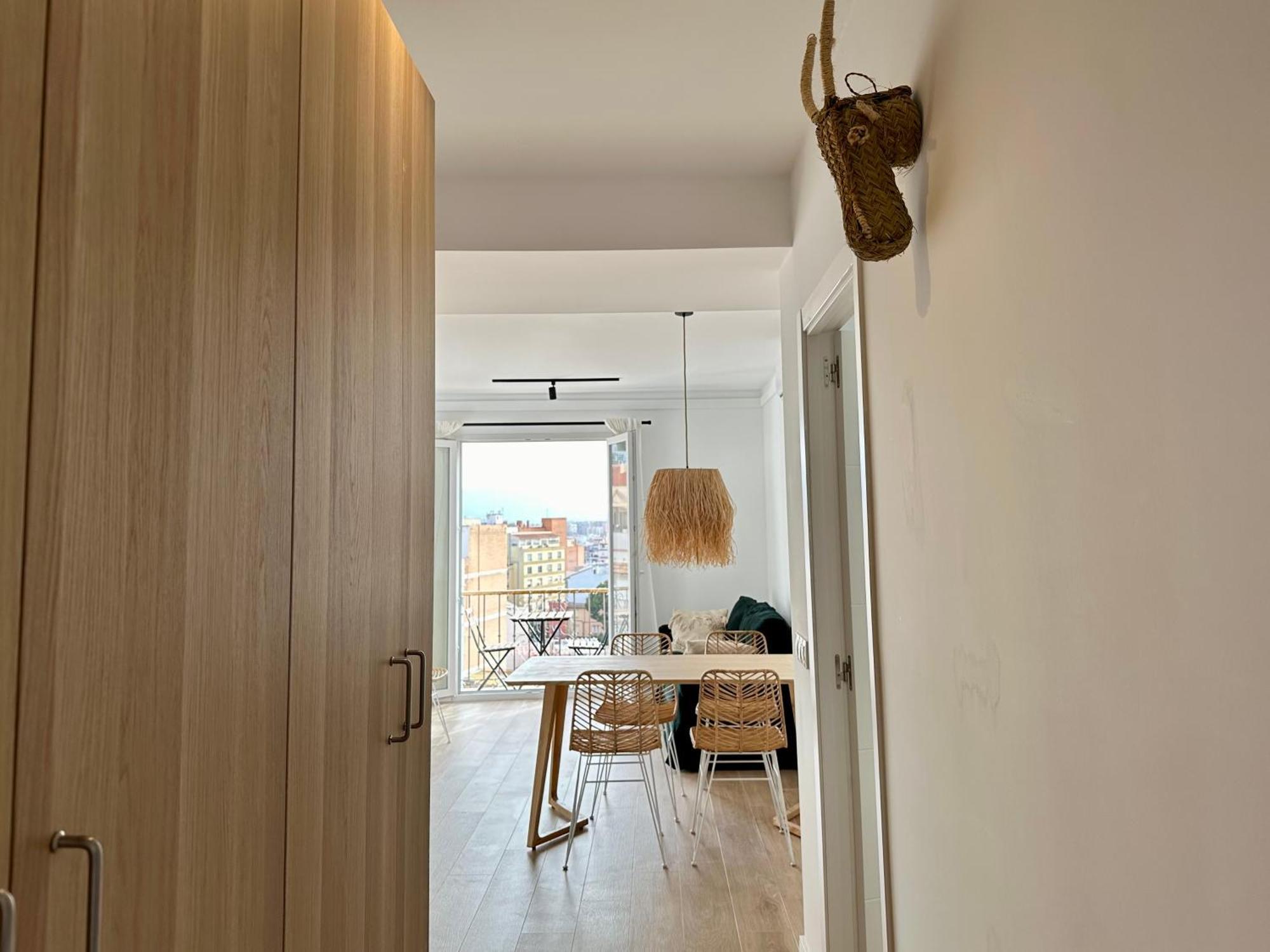 Ferienwohnung Atico Con Solarium Y Bbq Cerca Del Centro 6 Pax Málaga Exterior foto